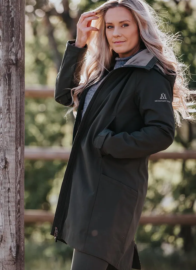 Mountain Horse Stella Softshell Parka Black - Image 3