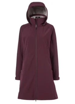 Mountain Horse Stella Softshell Parka Burgundy