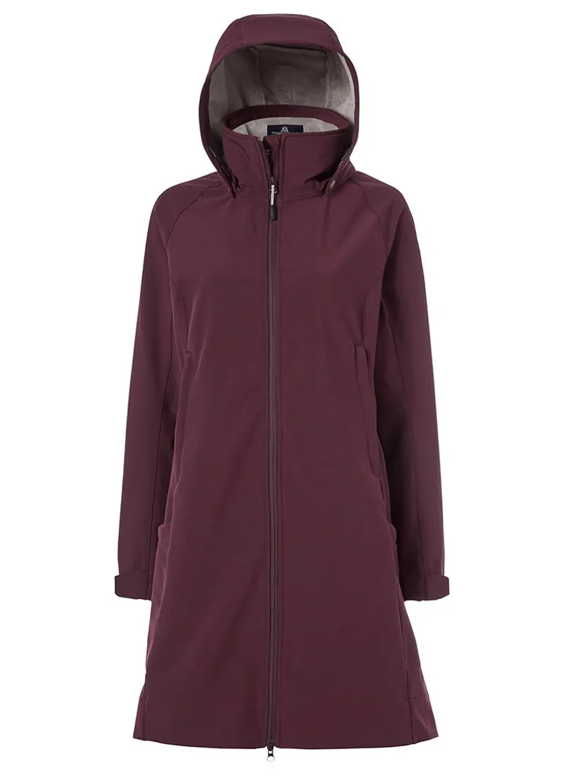 Mountain Horse Stella Softshell Parka Burgundy