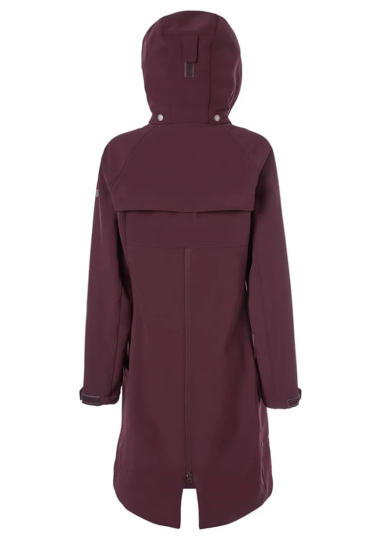 Mountain Horse Stella Softshell Parka Burgundy - Image 2