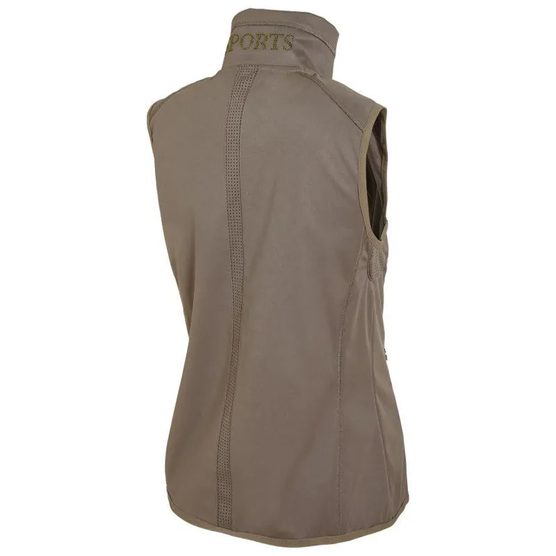 Schockemohle Hope Style Vest Gilet Olive - Image 2