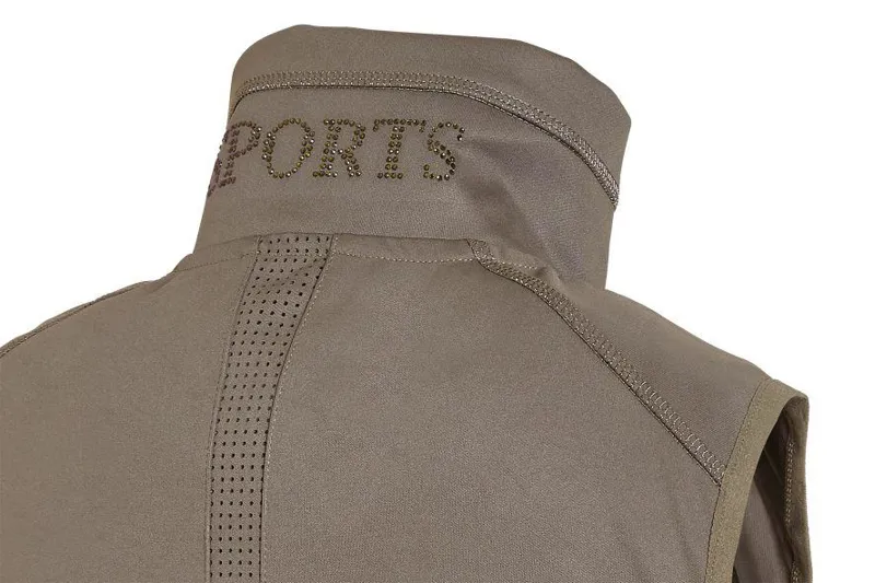 Schockemohle Hope Style Vest Gilet Olive - Image 3