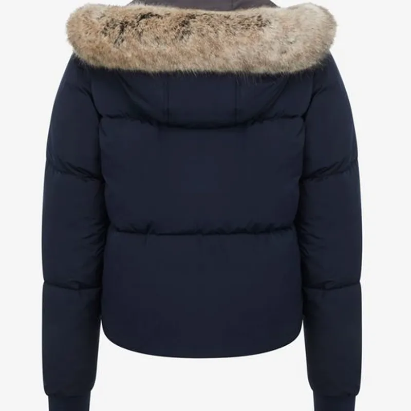 LeMieux Young Rider Gia Puffer Jacket Navy - Image 8