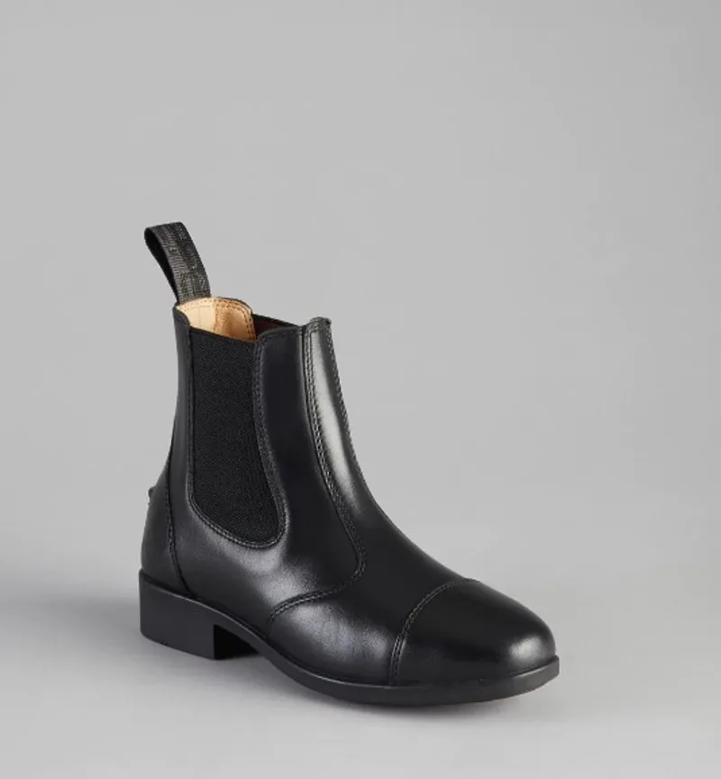 Premier Equine Torlano Junior Leather Chelsea Boot Black
