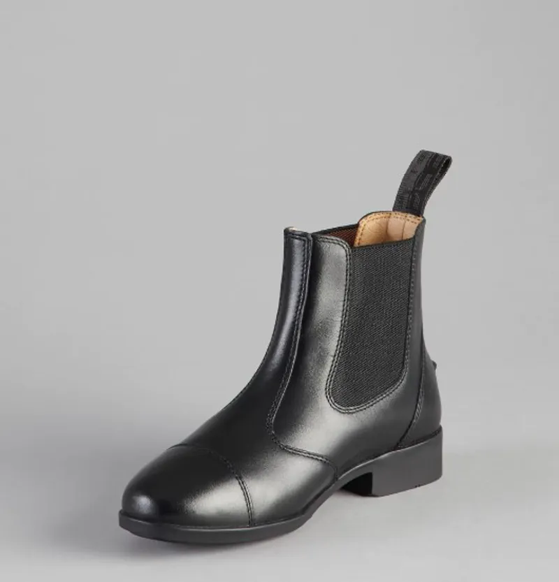 Premier Equine Torlano Junior Leather Chelsea Boot Black - Image 4