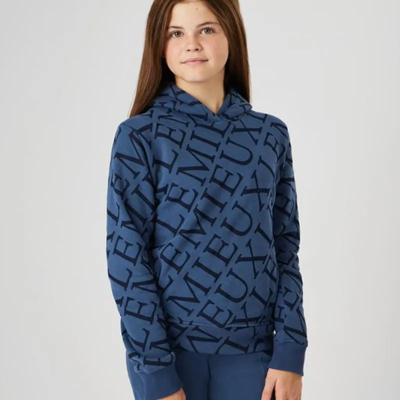 LeMieux Young Rider Honor Pop Over Hoodie Atlantic