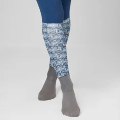 LeMieux Footsie Socks LM Blue