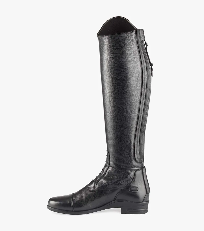 Premier Equine Veritini Ladies Long Leather Field Riding Boot Black - Image 4