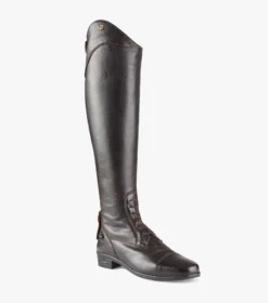 Premier Equine Veritini Ladies Long Leather Field Riding Boot Brown