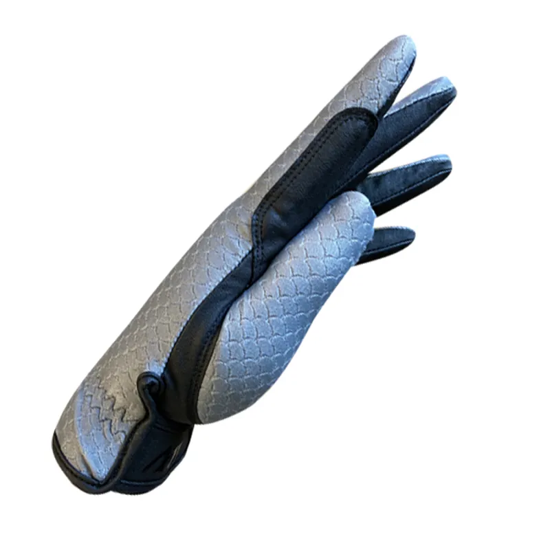 Woof Wear Zennor Glove - Black/Brushed Steel
