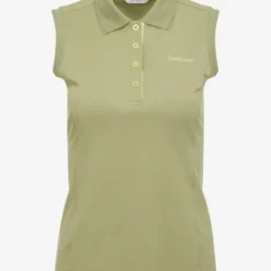LeMieux Sleeveless Polo Shirt Moss