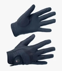 Premier Equine Windsor Junior Riding Gloves Navy