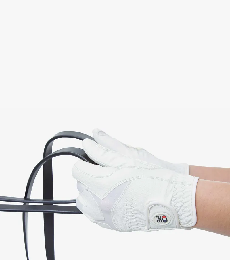 Premier Equine Windsor Junior Riding Gloves White - Image 6