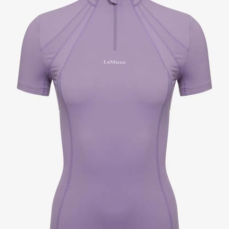 LeMieux Mia Mesh Short Sleeved Base Layer Iris