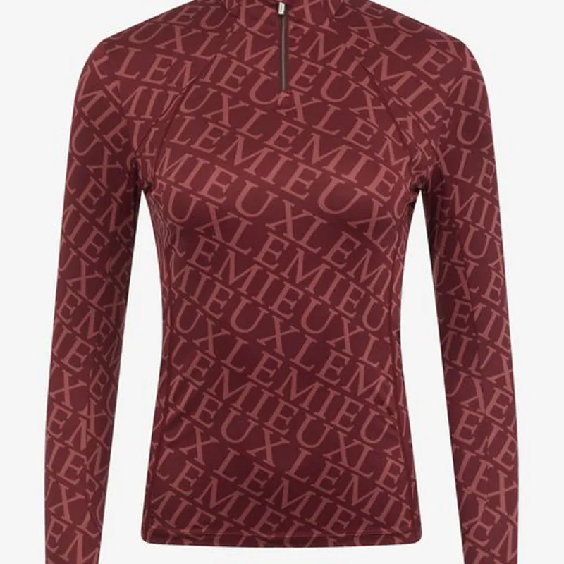 LeMieux Fleur Baselayer Merlot