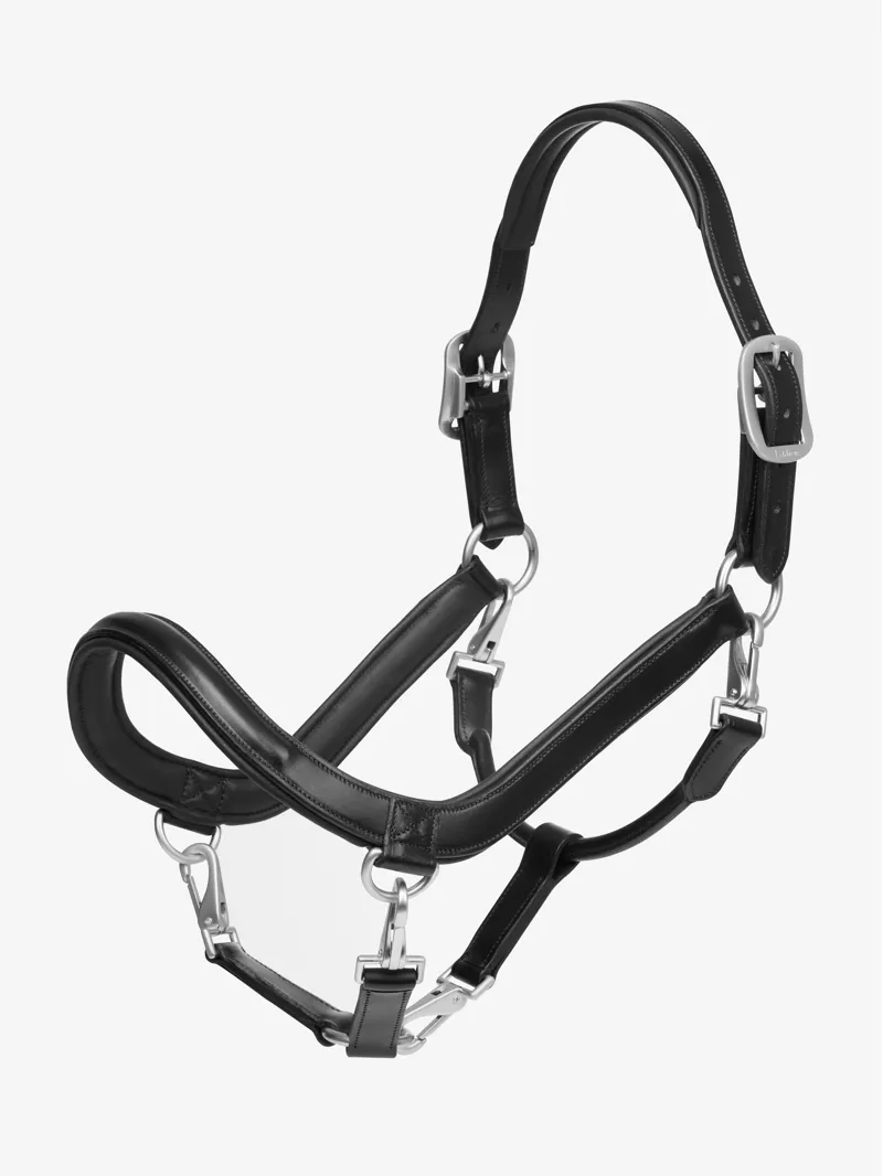LeMieux Leather Grooming Headcollar Black