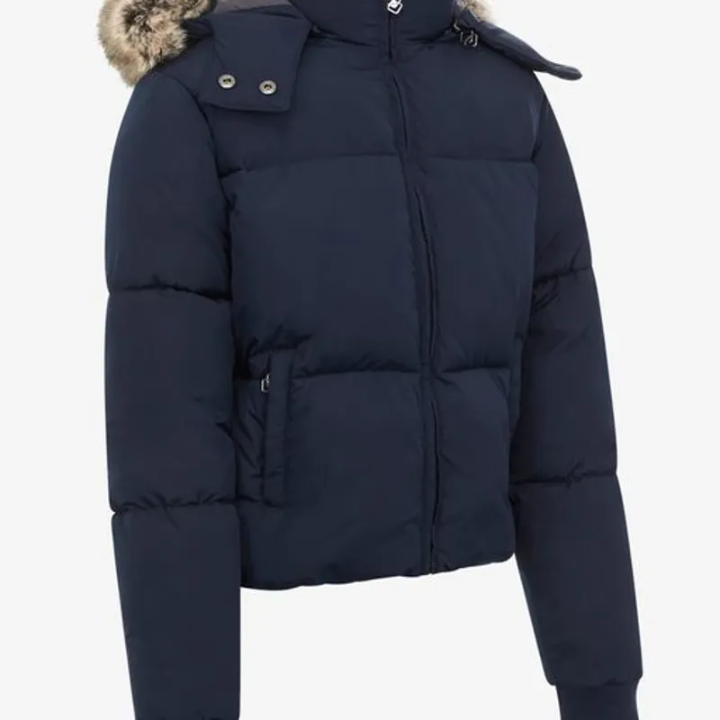 LeMieux Young Rider Gia Puffer Jacket Navy - Image 7