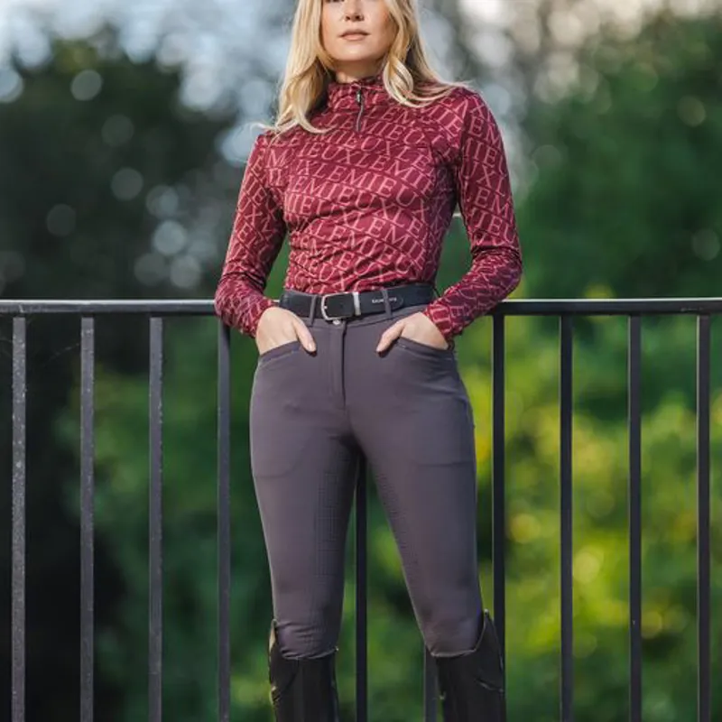 LeMieux Fleur Baselayer Merlot - Image 6