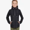 Premier Equine Arion Junior Unisex Riding Jacket With Hood Black