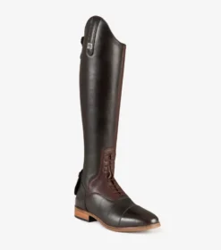 Premier Equine Bilancio Ladies Leather Field Tall Riding Boot Brown
