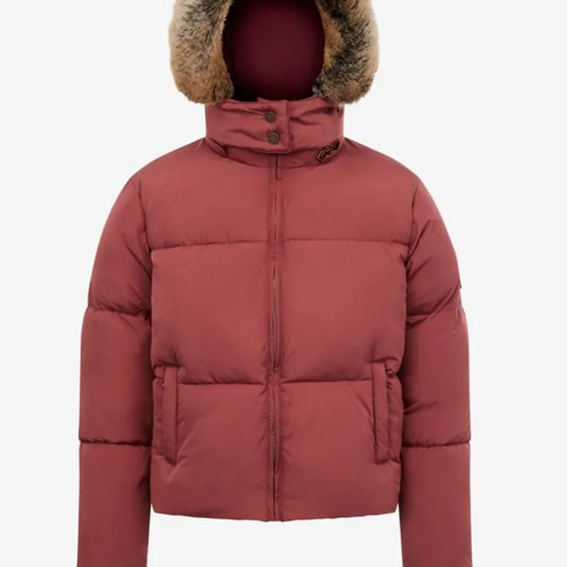 LeMieux Young Rider Gia Puffer Jacket Orchid - Image 3