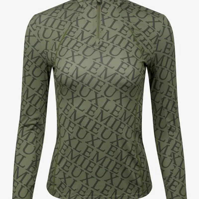 LeMieux Fleur Base Layer Moss
