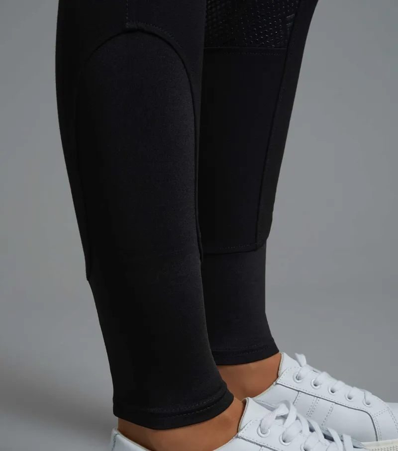 Premier Equine Cassa Ladies Full Seat Gel Riding Breeches - Black - Image 7