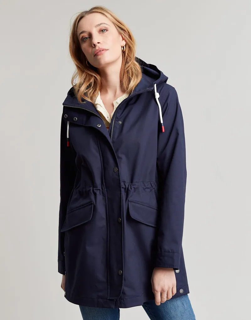Joules Padstow Raincoat - French Navy
