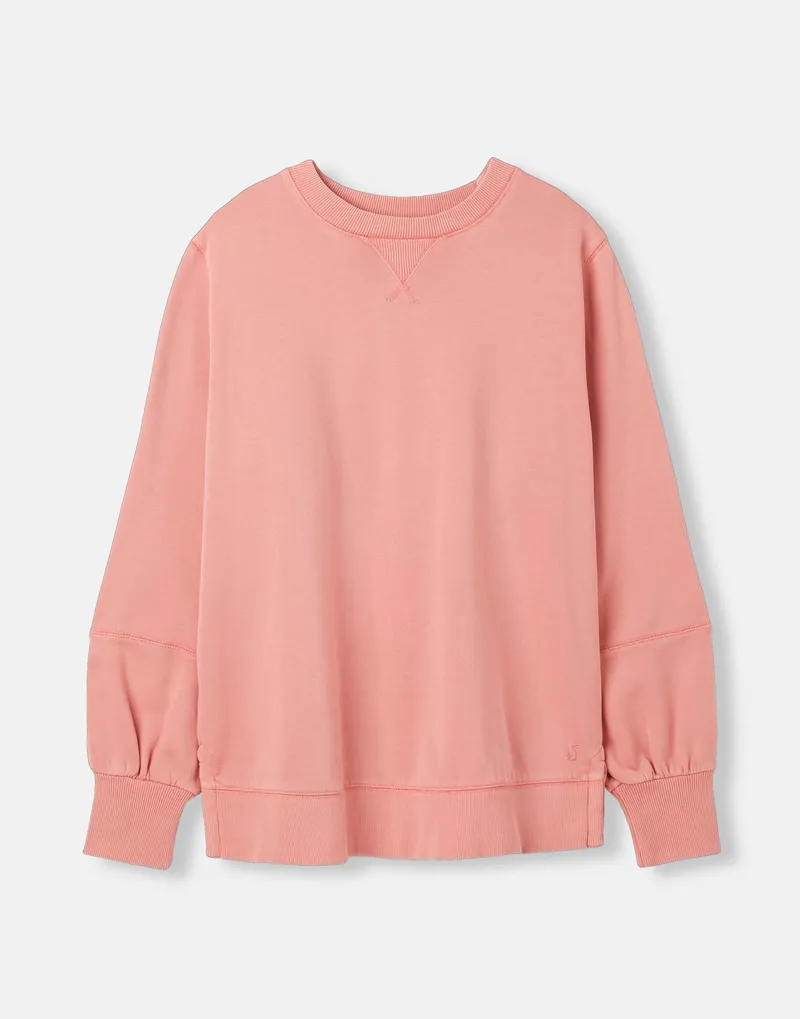 Joules Women's Amina Crew Neck Sweatshirt - Soft Pink - Image 7