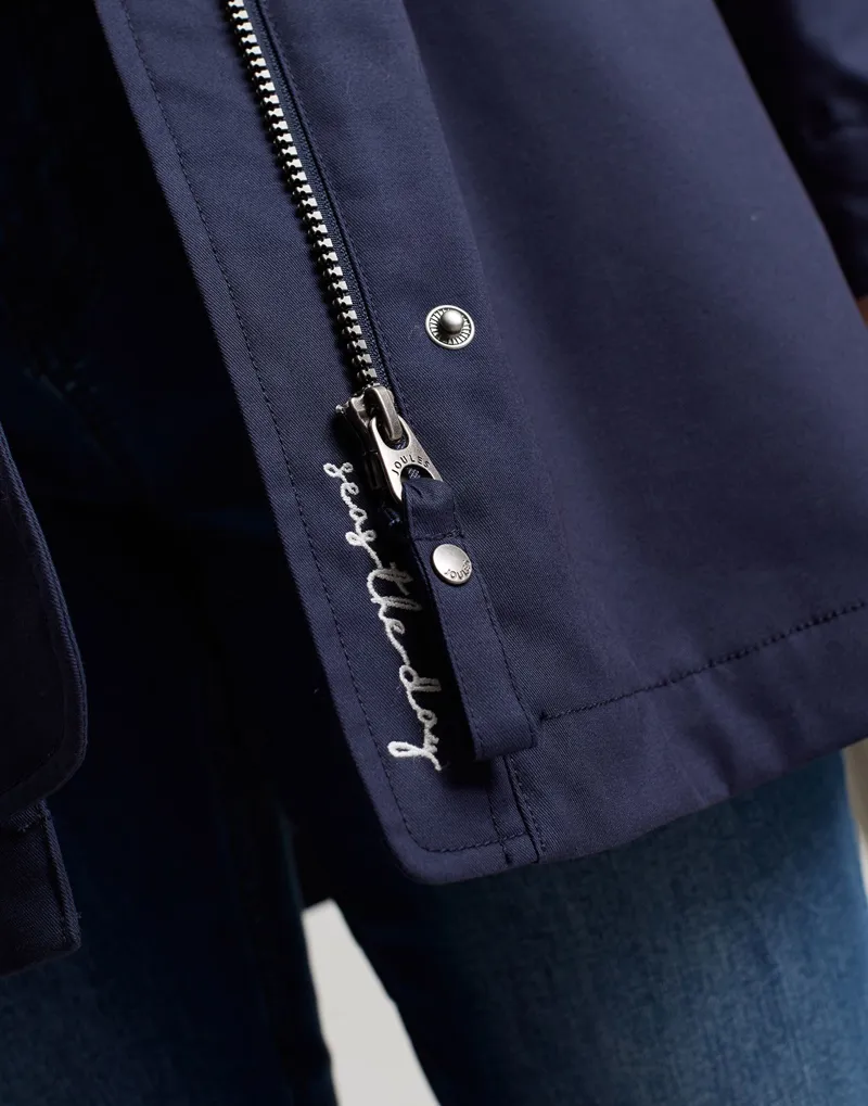 Joules Padstow Raincoat - French Navy - Image 4