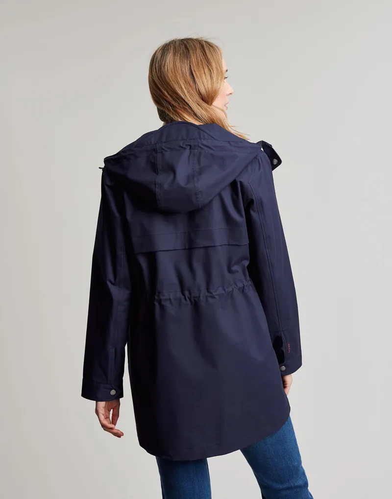 Joules Padstow Raincoat - French Navy - Image 6