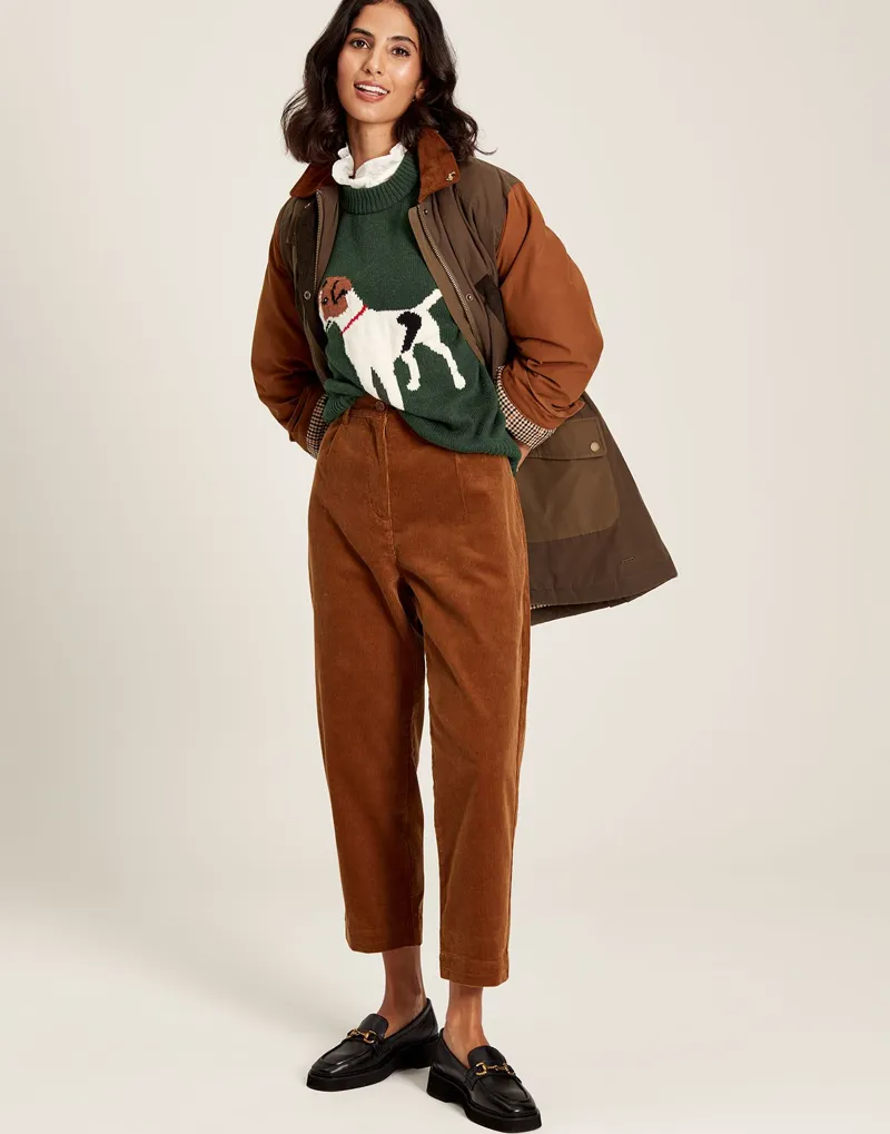 Joules Women's Margot Intarsia Jumper - Heritage Green - Image 4