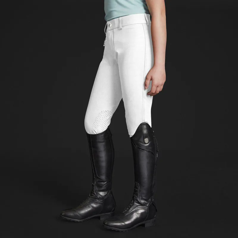Mountain Horse Crown Breeches Jr White - Image 3