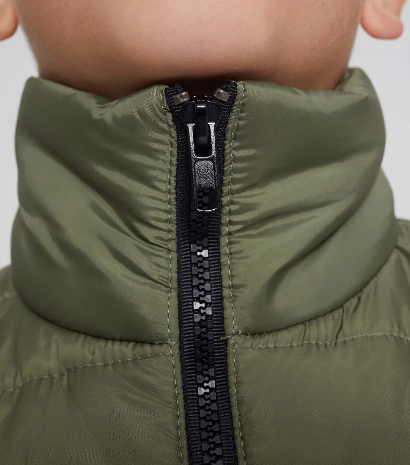 Premier Equine Dante Junior Unisex Gilet Olive - Image 4