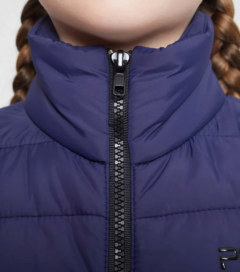 Premier Equine Dante Junior Unisex Gilet Navy - Image 4