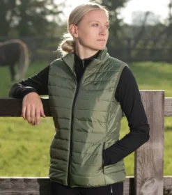 Premier Equine Dante Ladies Gilet Olive