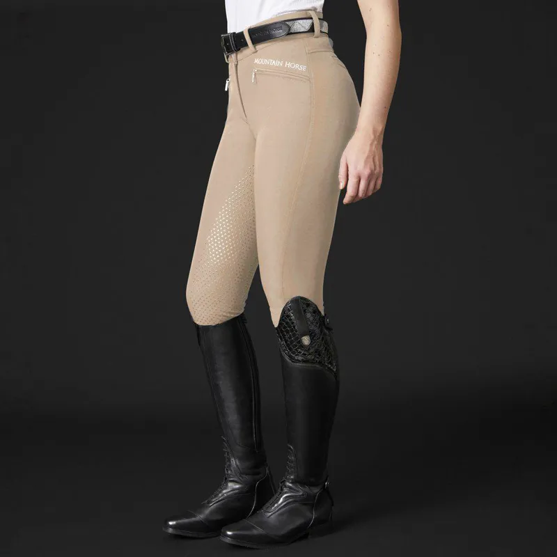 Mountain Horse Diana Silicone Full Seat Breeches Sand - Image 2