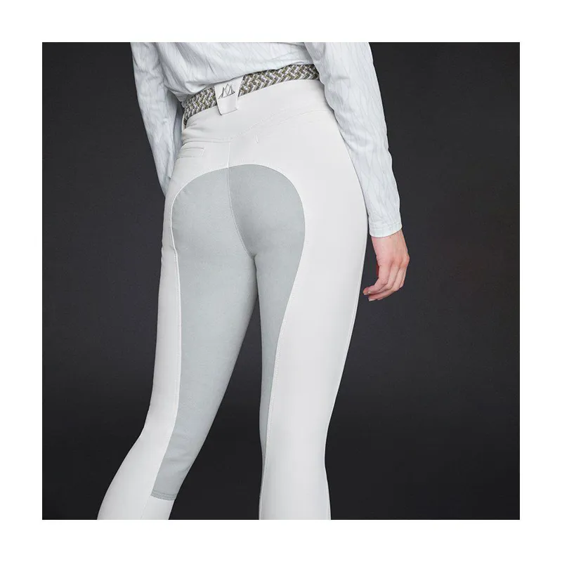 Mountain Horse Diana Clarino Full Seat Breeches White - Image 2