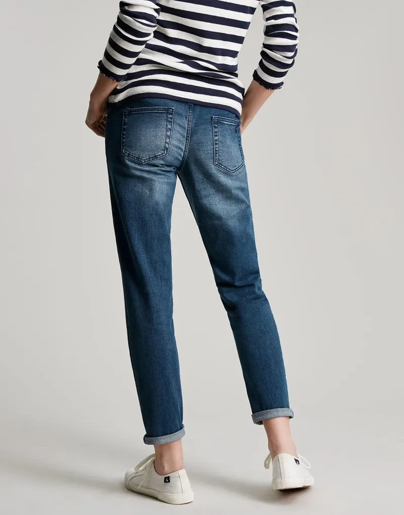 Joules Simone Girlfriend Jeans - Indigo - Image 5