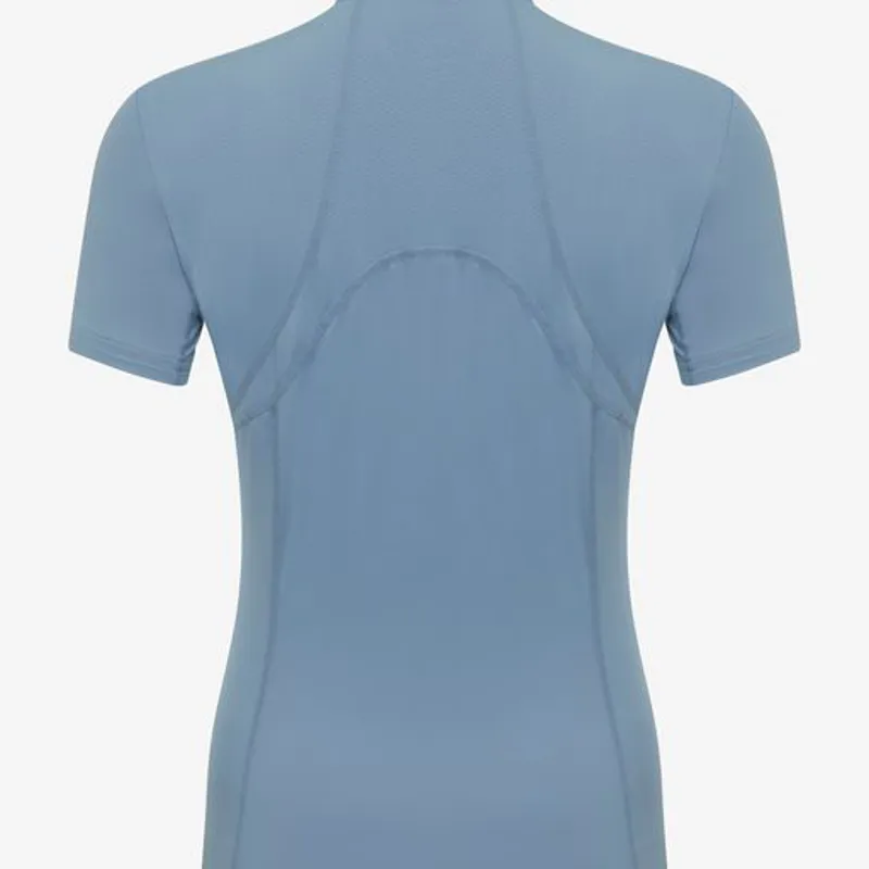 LeMieux Mia Mesh Short Sleeved Base Layer Denim - Image 4