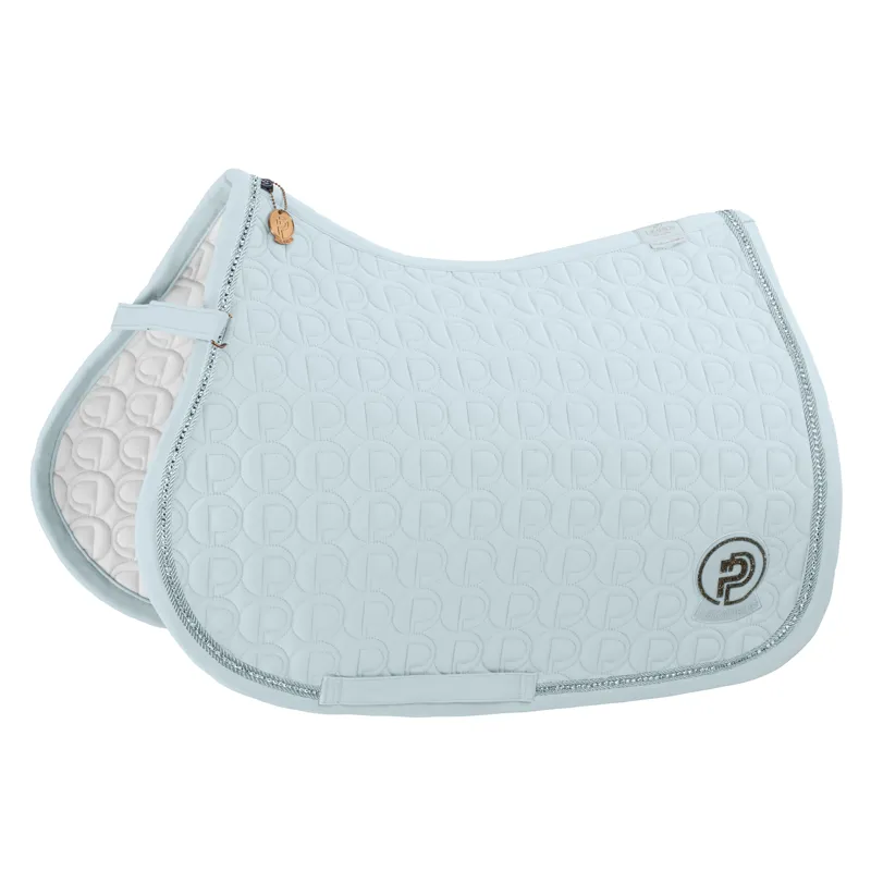 Eskadron Platinum Softshell Saddle Cloth - Powder Blue - Image 2