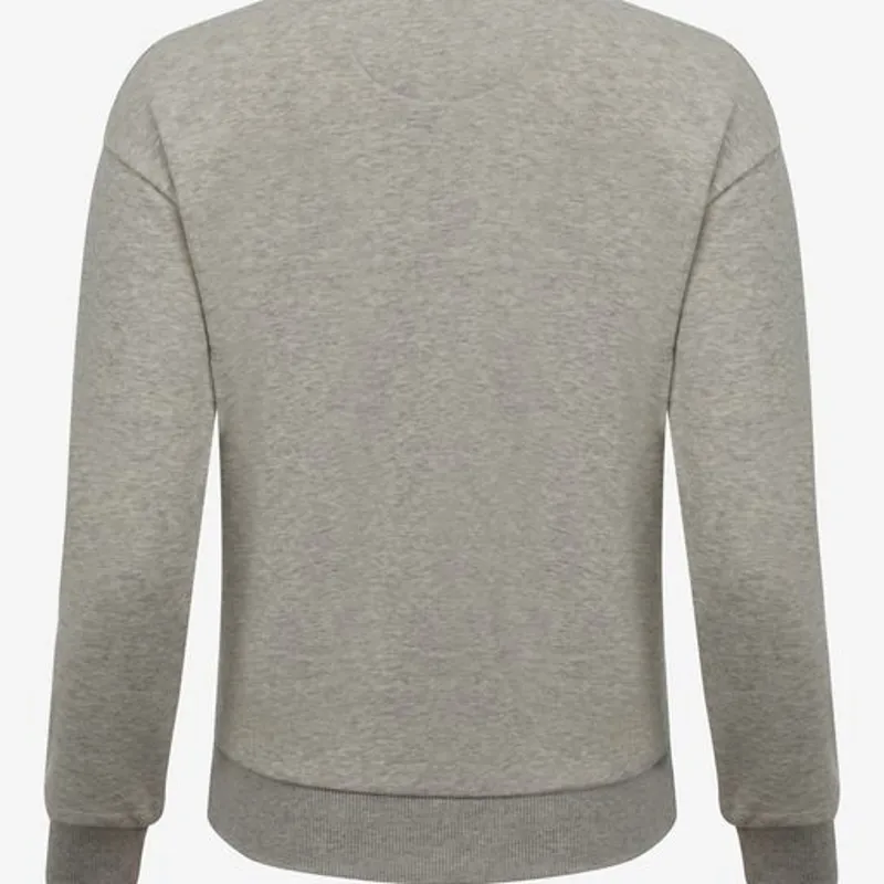 LeMieux Chloe Crew Neck Sweat Shirt Grey Marl - Image 4