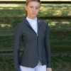 Premier Equine Finio Ladies Competition Show Jacket Grey