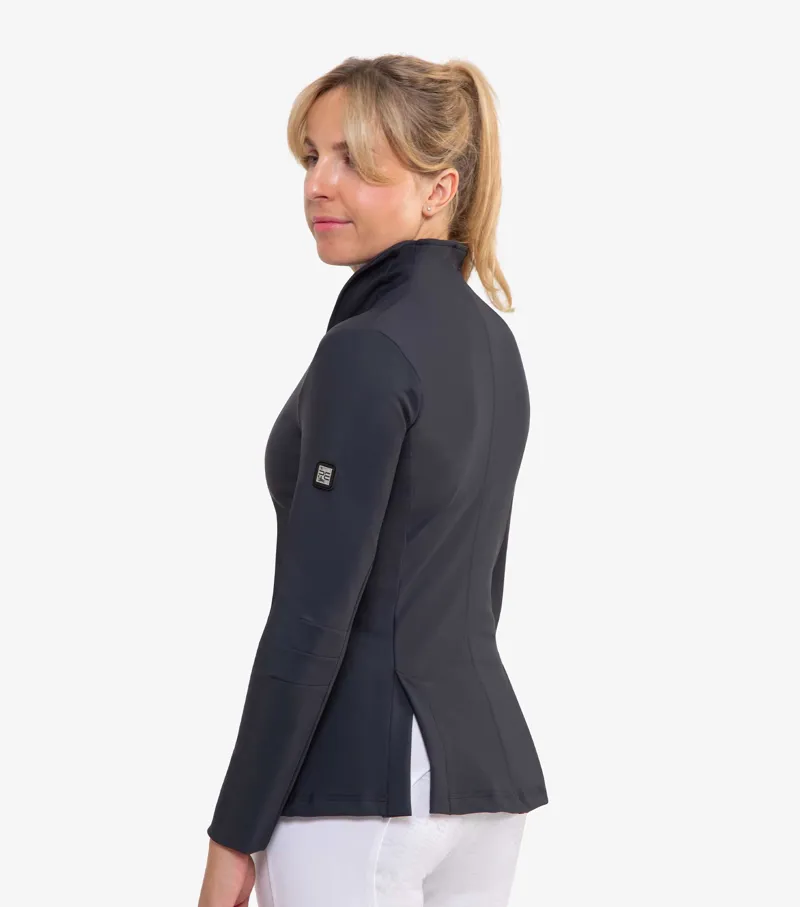 Premier Equine Finio Ladies Competition Show Jacket Grey - Image 3