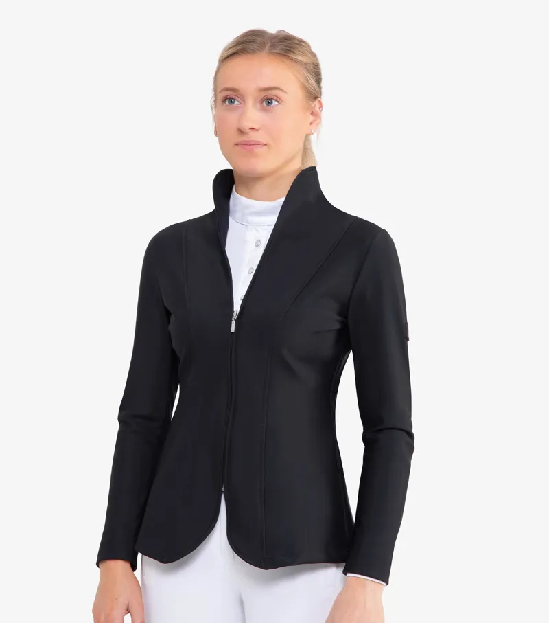 Premier Equine Finio Ladies Competition Show Jacket Black - Image 2