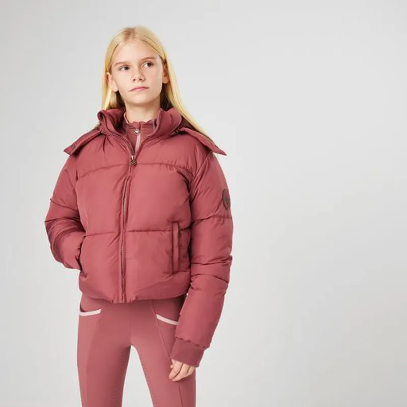 LeMieux Young Rider Gia Puffer Jacket Orchid - Image 7