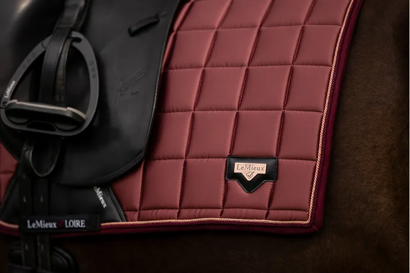LeMieux Loire Classic Dressage Square Orchid - Image 5