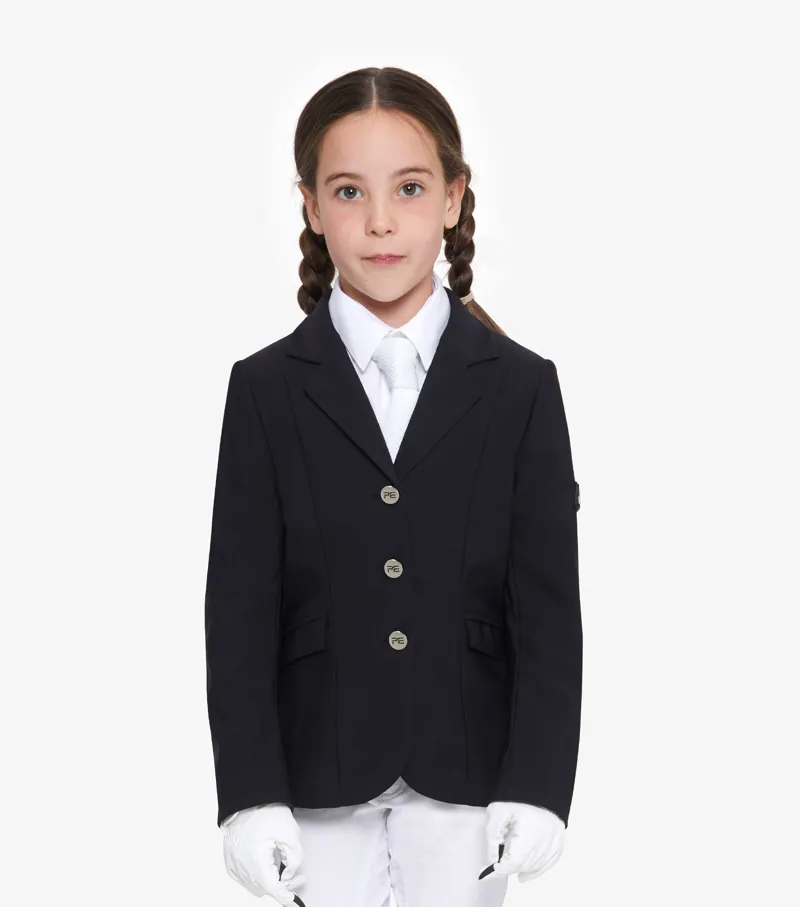 Premier Equine Hagen Girls Competition Jacket Black - Image 4