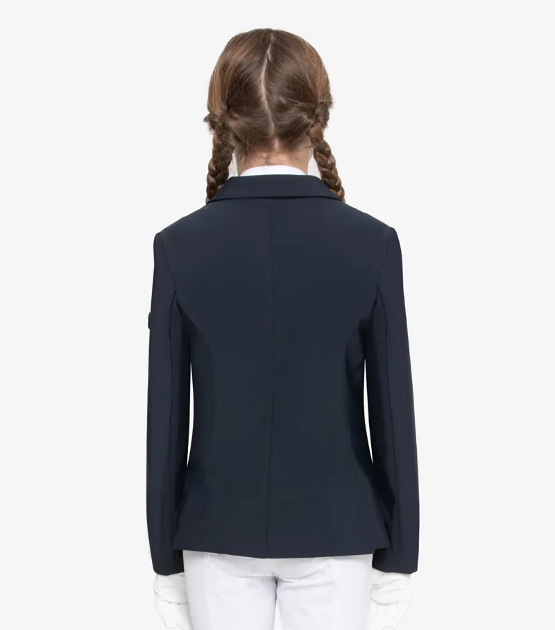 Premier Equine Hagen Girls Competition Jacket Navy - Image 5