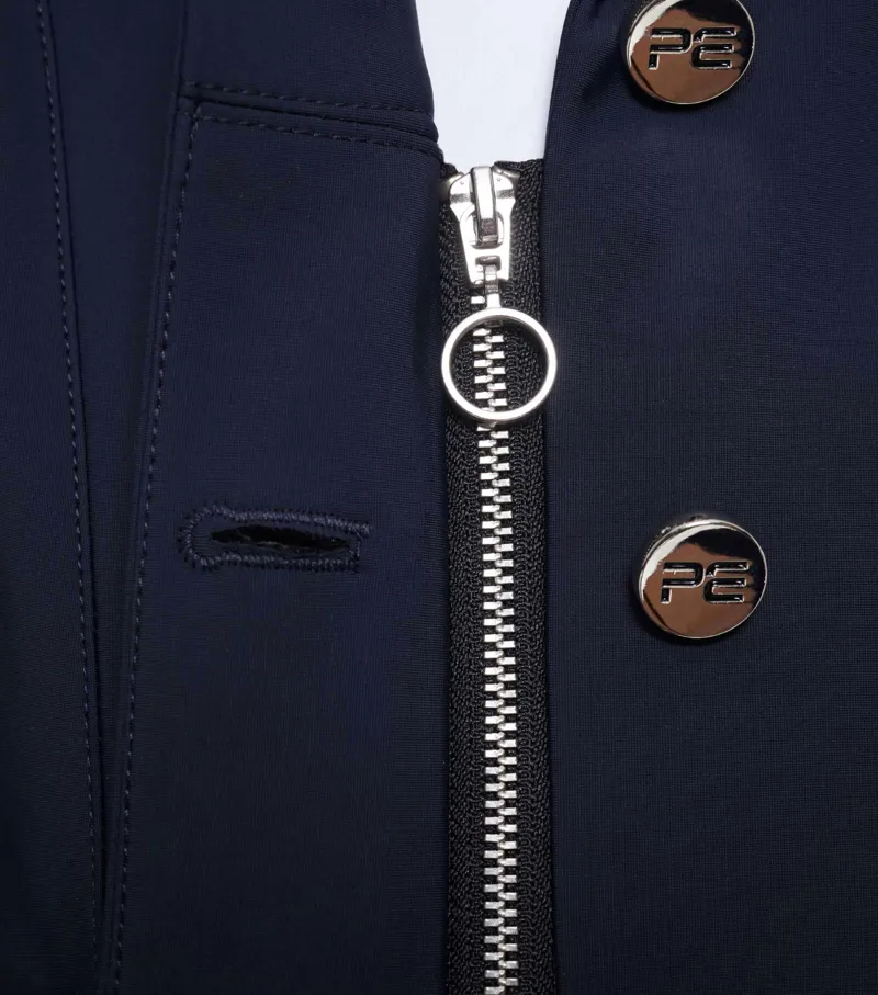 Premier Equine Hagen Girls Competition Jacket Navy - Image 7